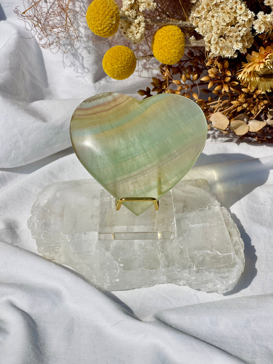 Candy Fluorite Heart #3
