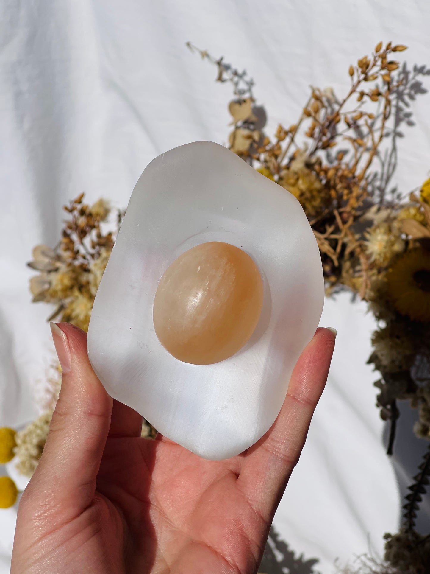 Selenite Egg #2