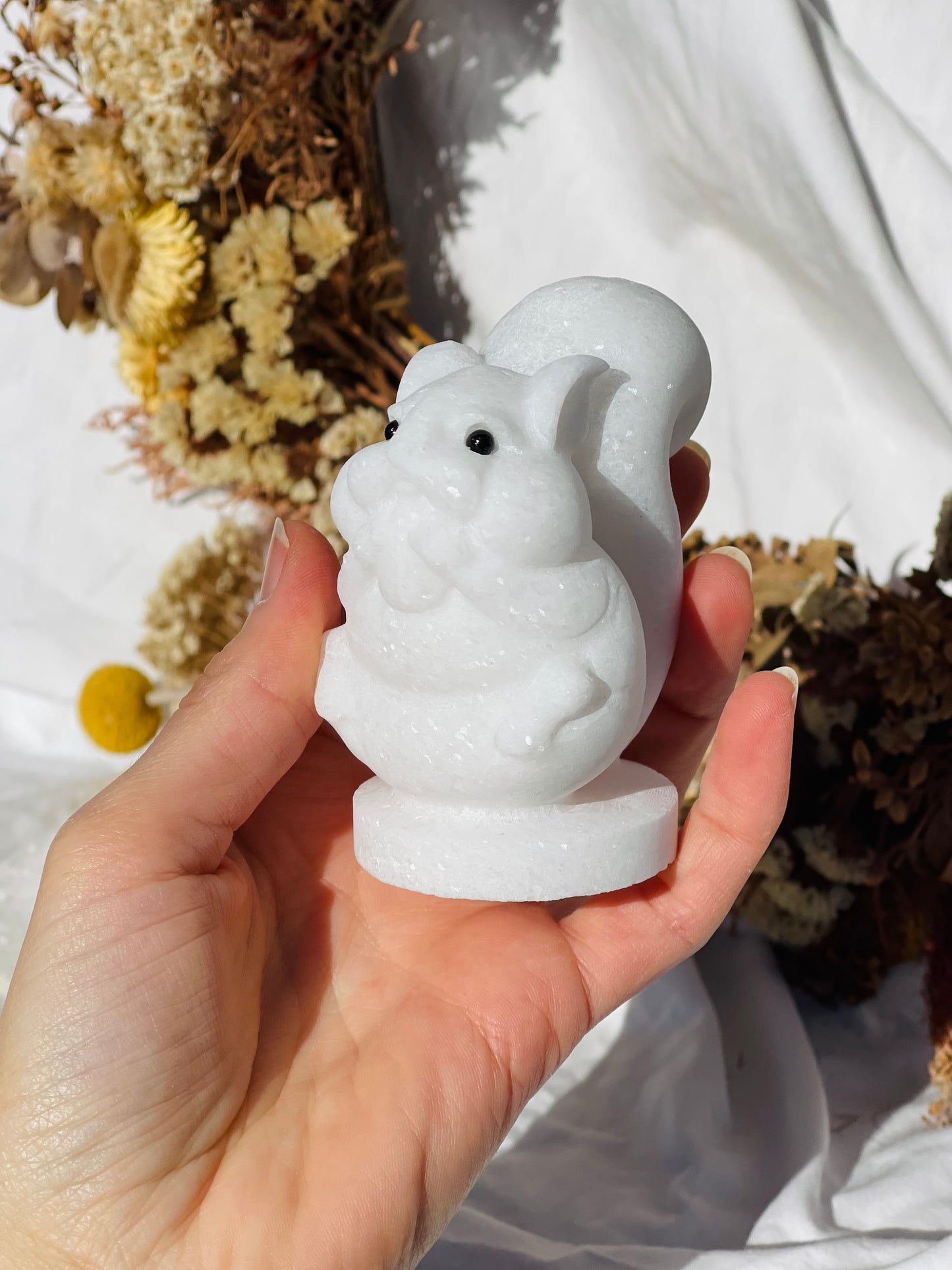 White Jade Squirell