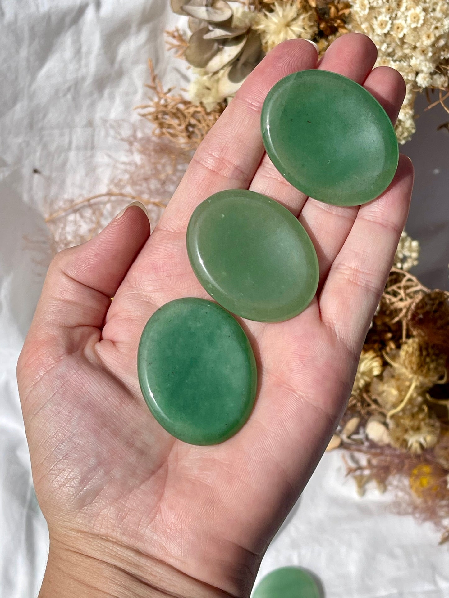 Green Aventurine Worry Stone