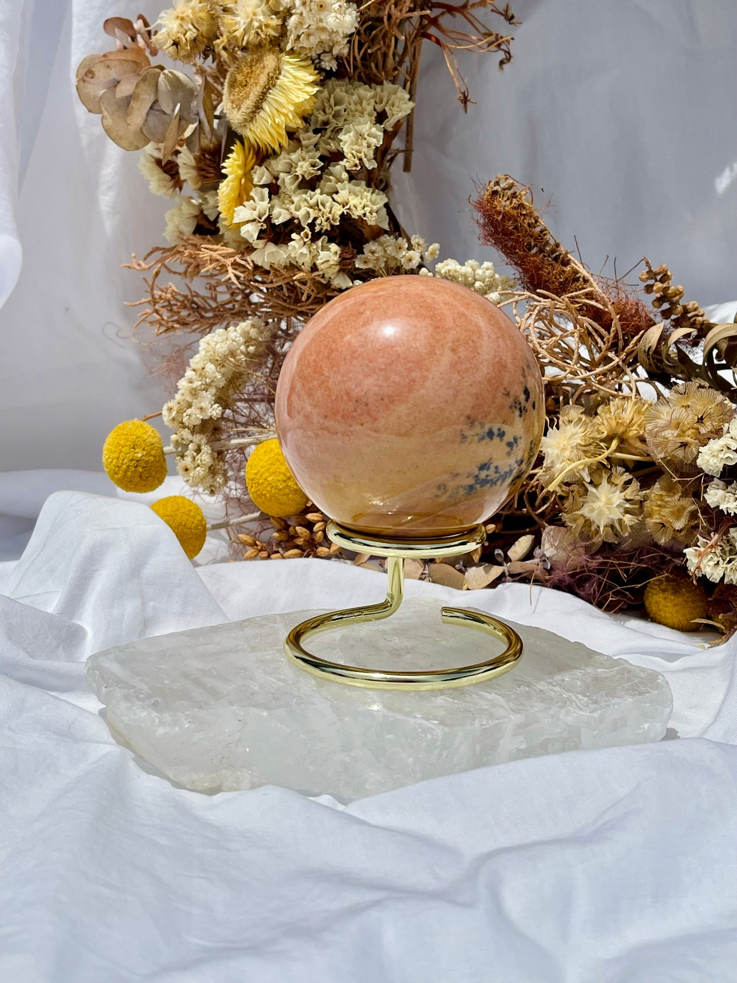 Dendritic Jasper Sphere