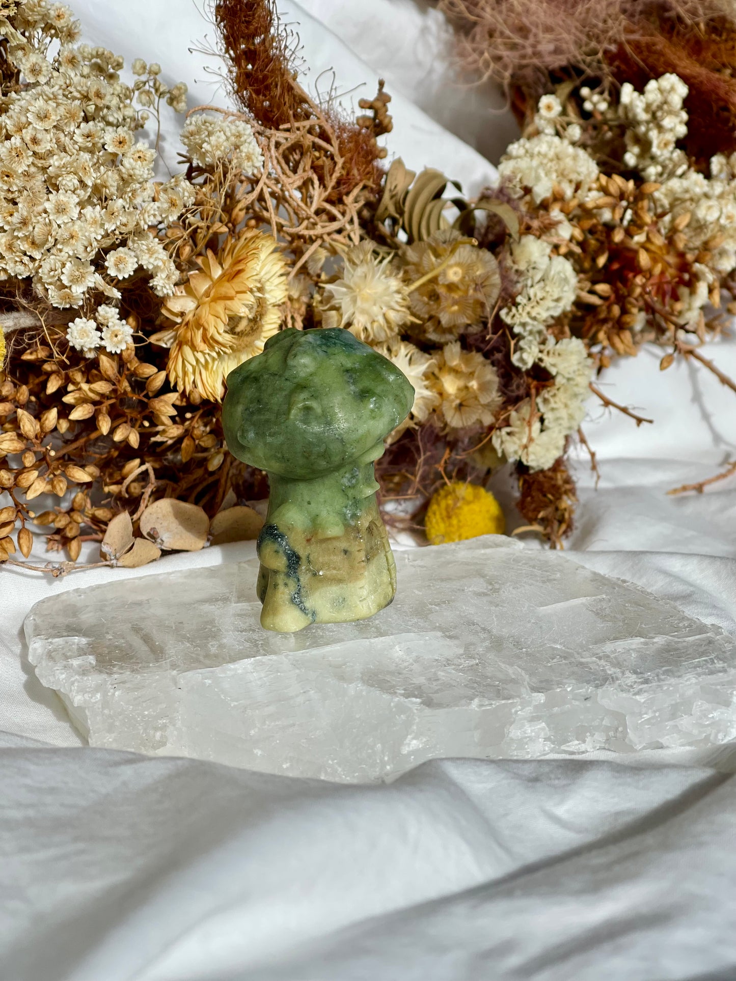 Green Jade Mushroom House