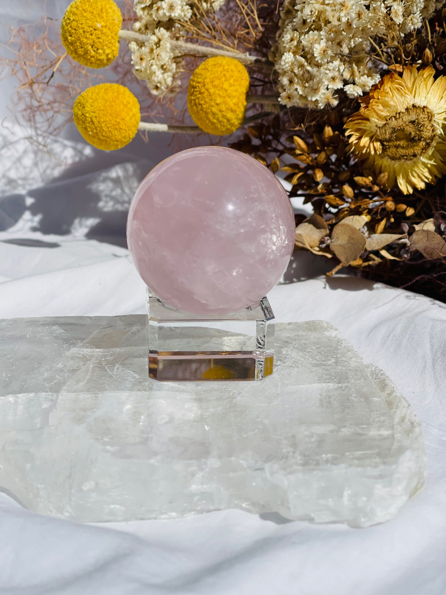 Rose Quartz Sphere