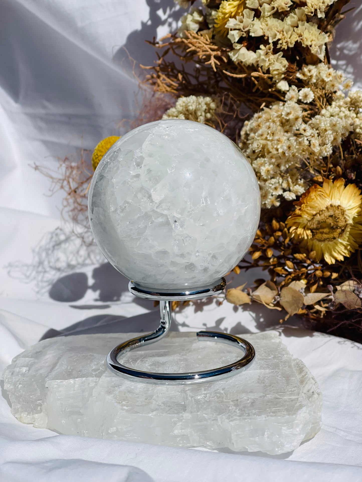 Moss Agate Sphere #2