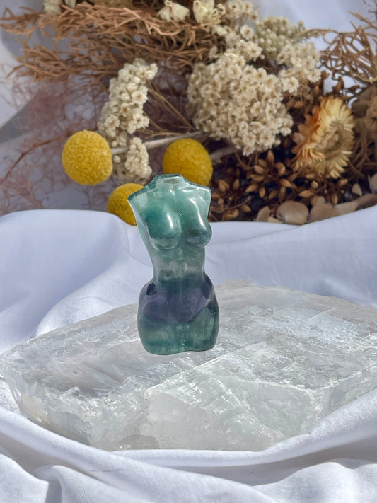Fluorite Torso #1