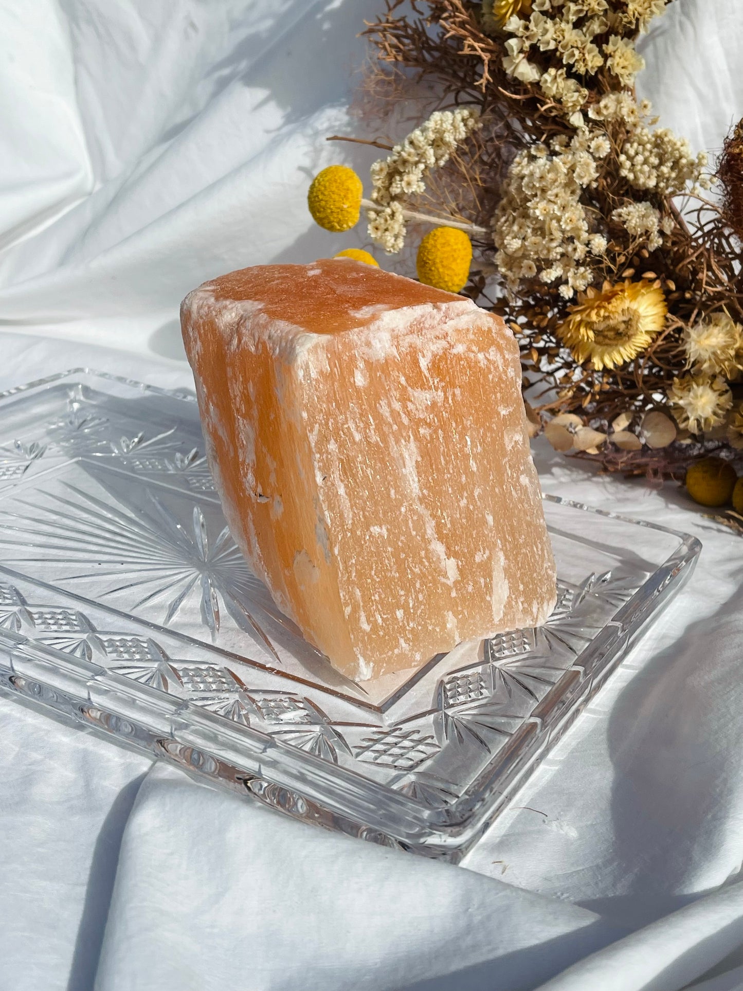 Orange Selenite Raw #2