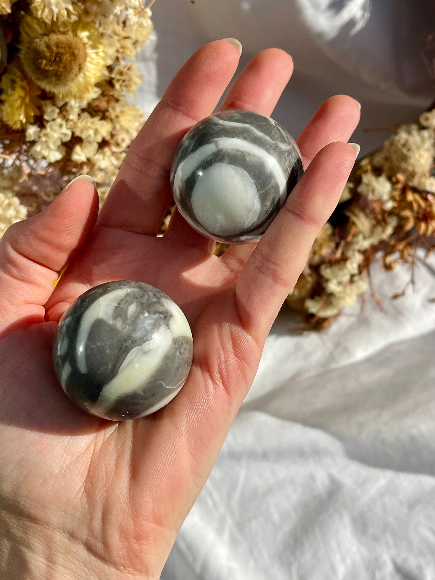 Thousand Eye Jasper Sphere