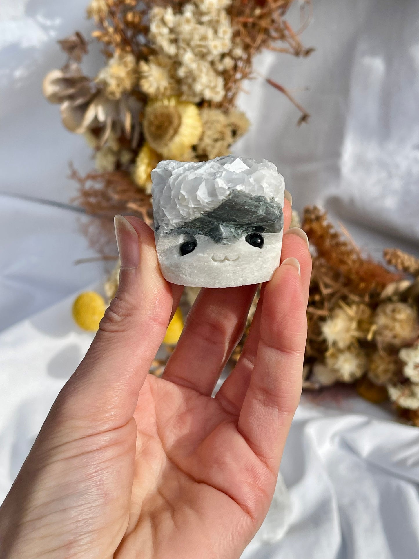 Angel Wing Calcite Critter #1