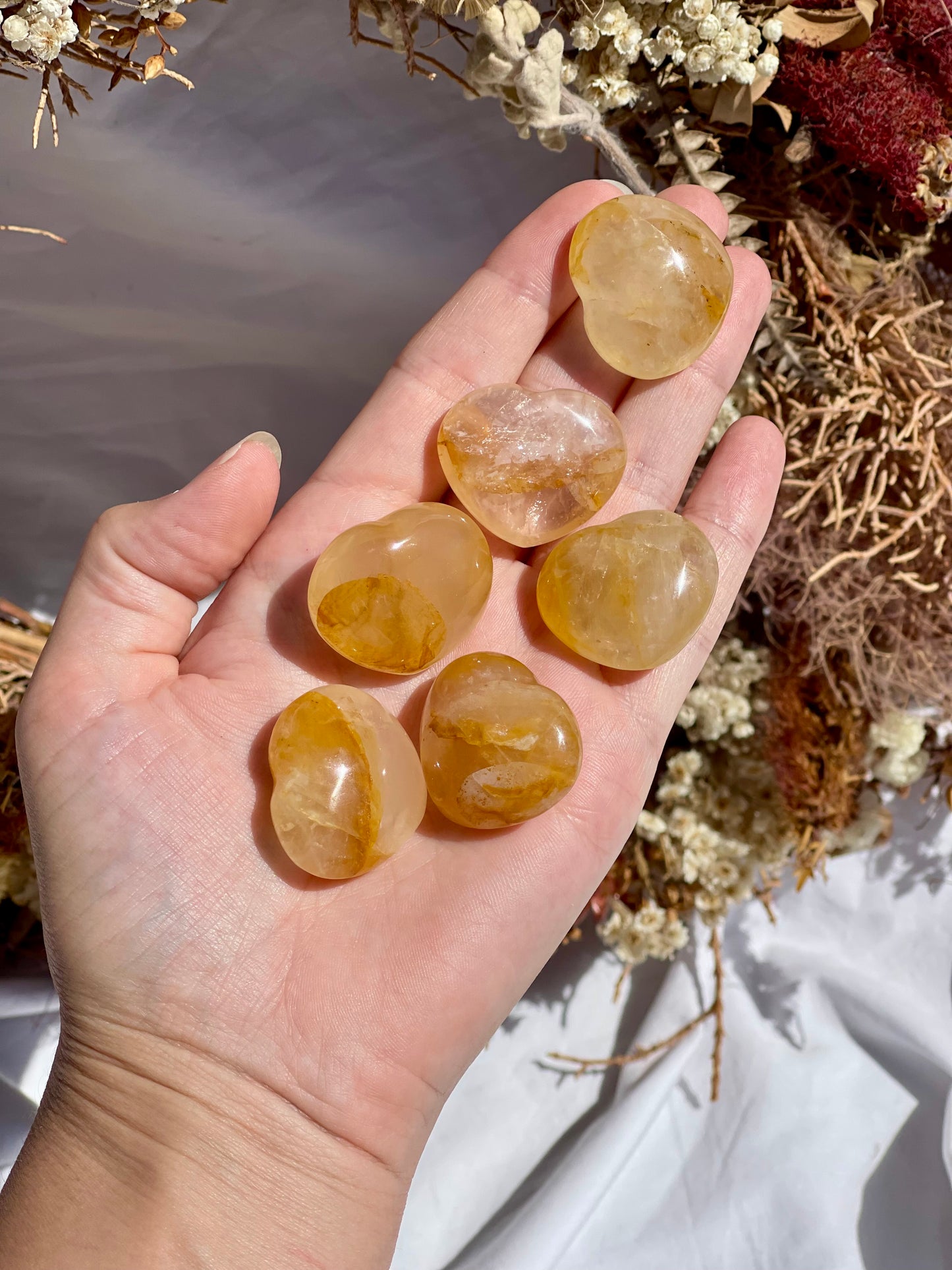 Golden healer Mini Heart