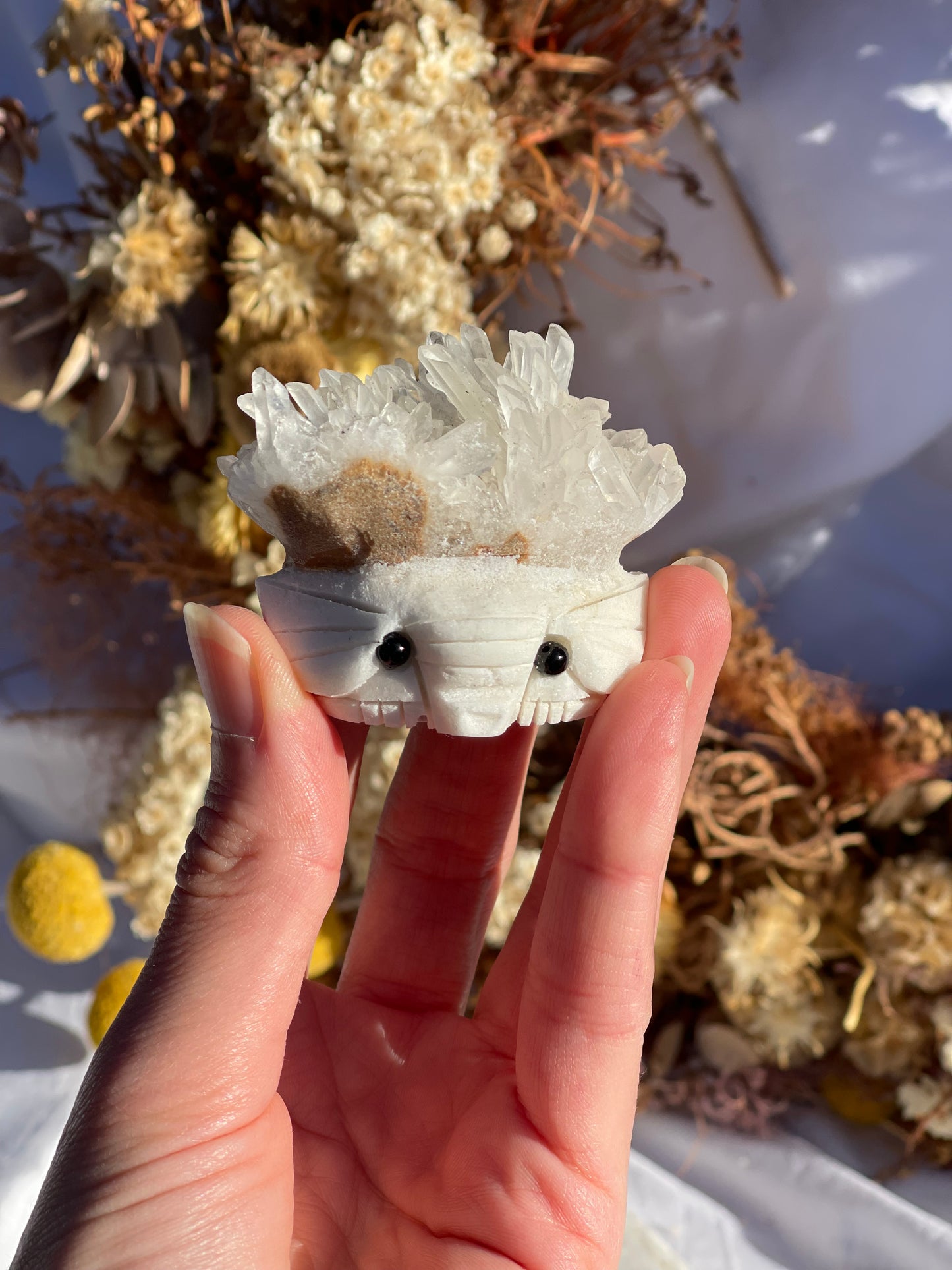 Quartz Cluster Elephant