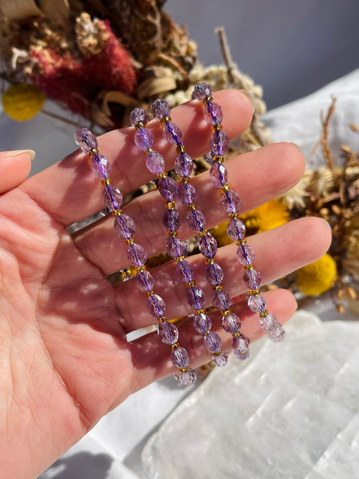 Ametrine Facet Bracelet