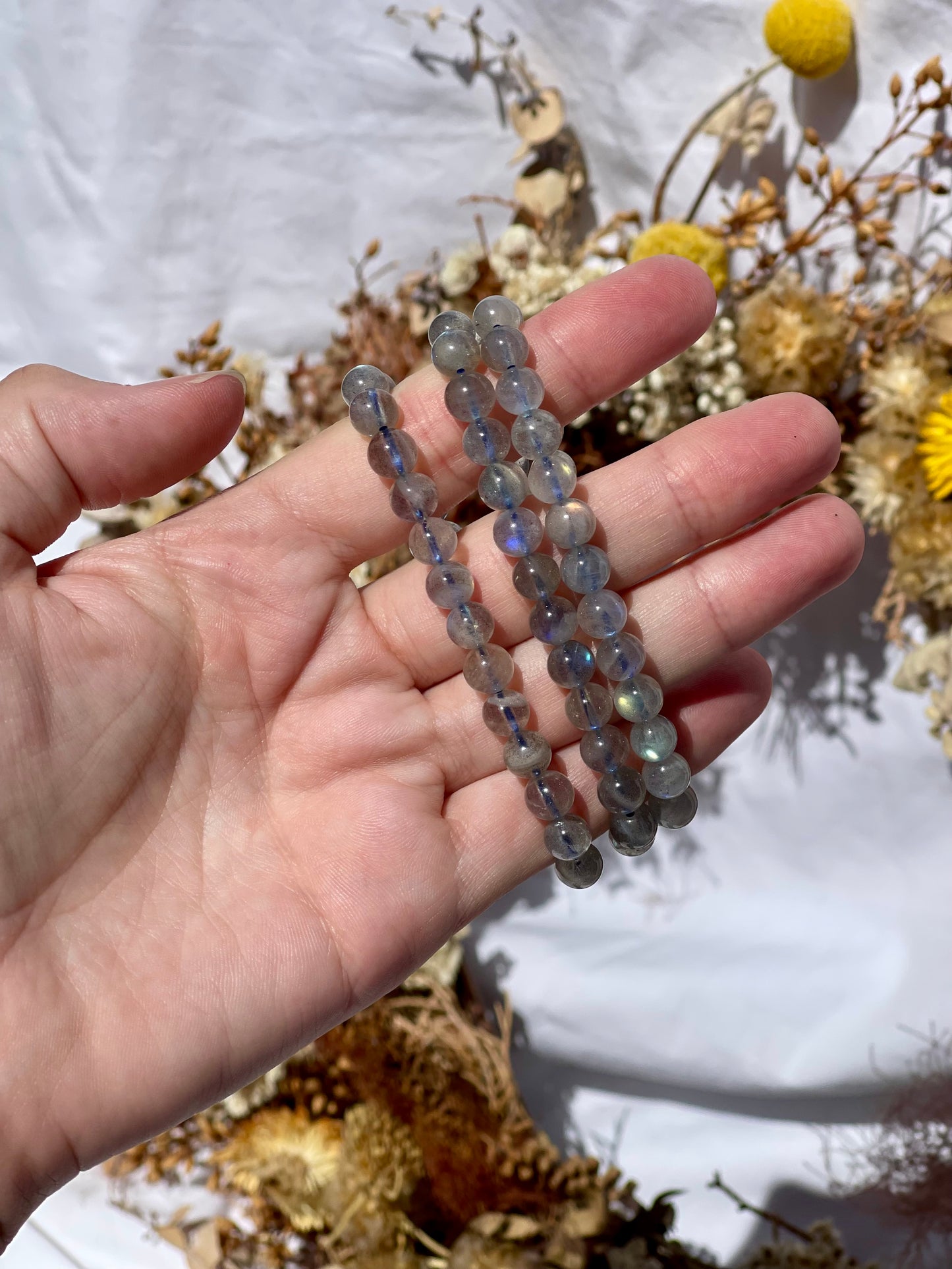 Labradorite Bracelet | 7mm