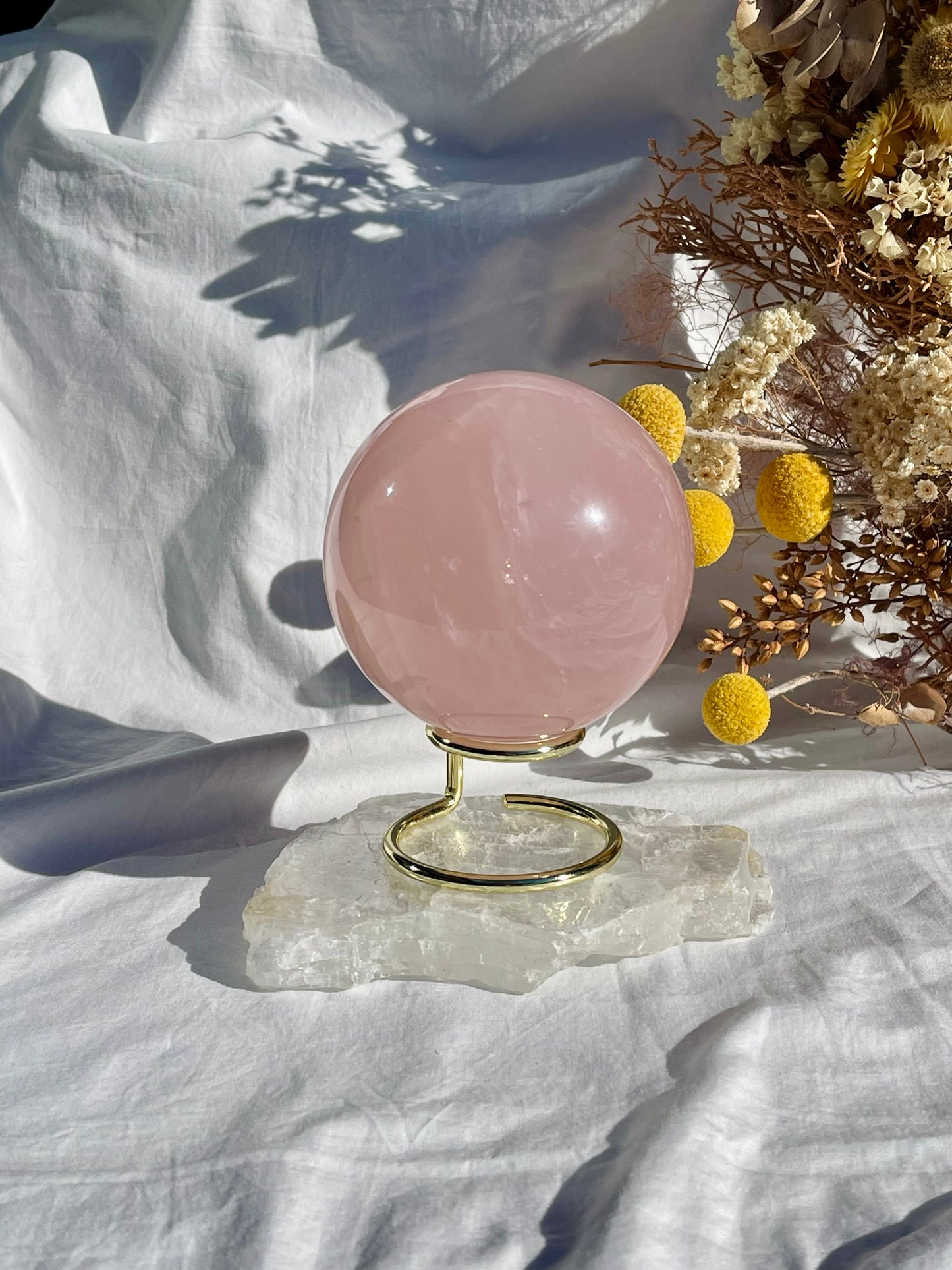 Rose Quartz Sphere