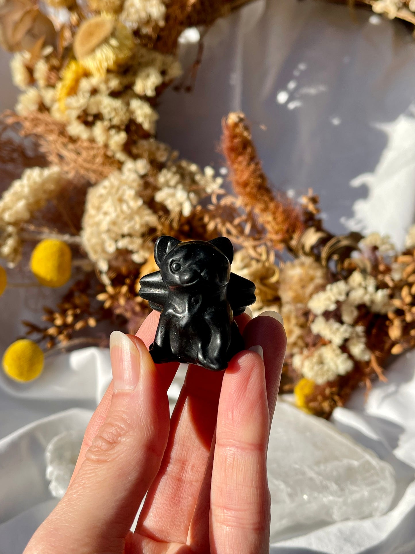 Black Obsidian Angel French Bulldog