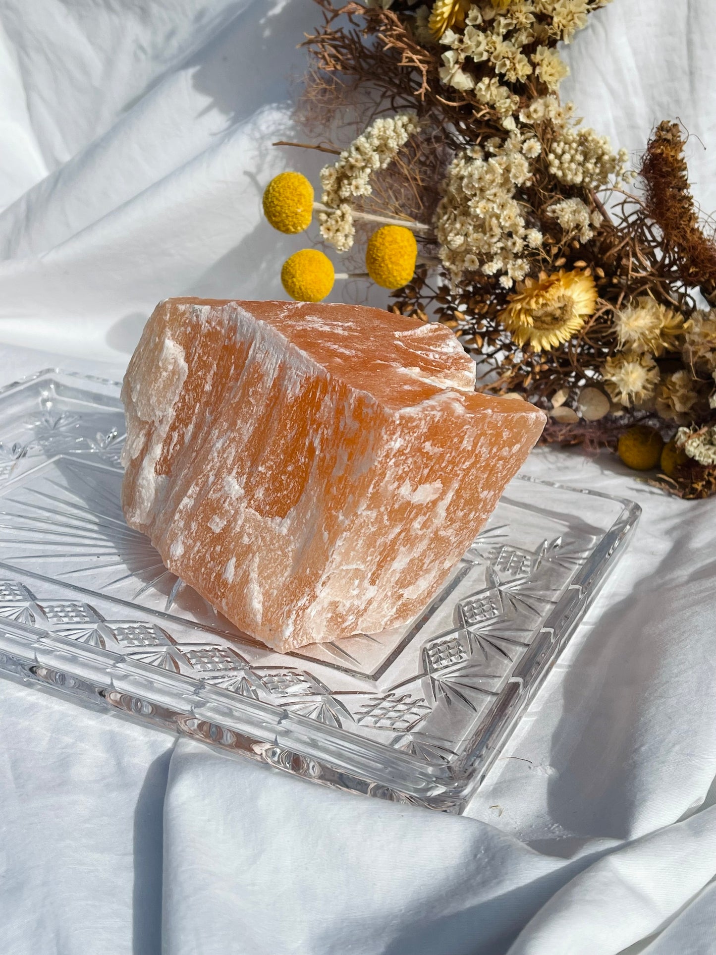 Orange Selenite Raw #3
