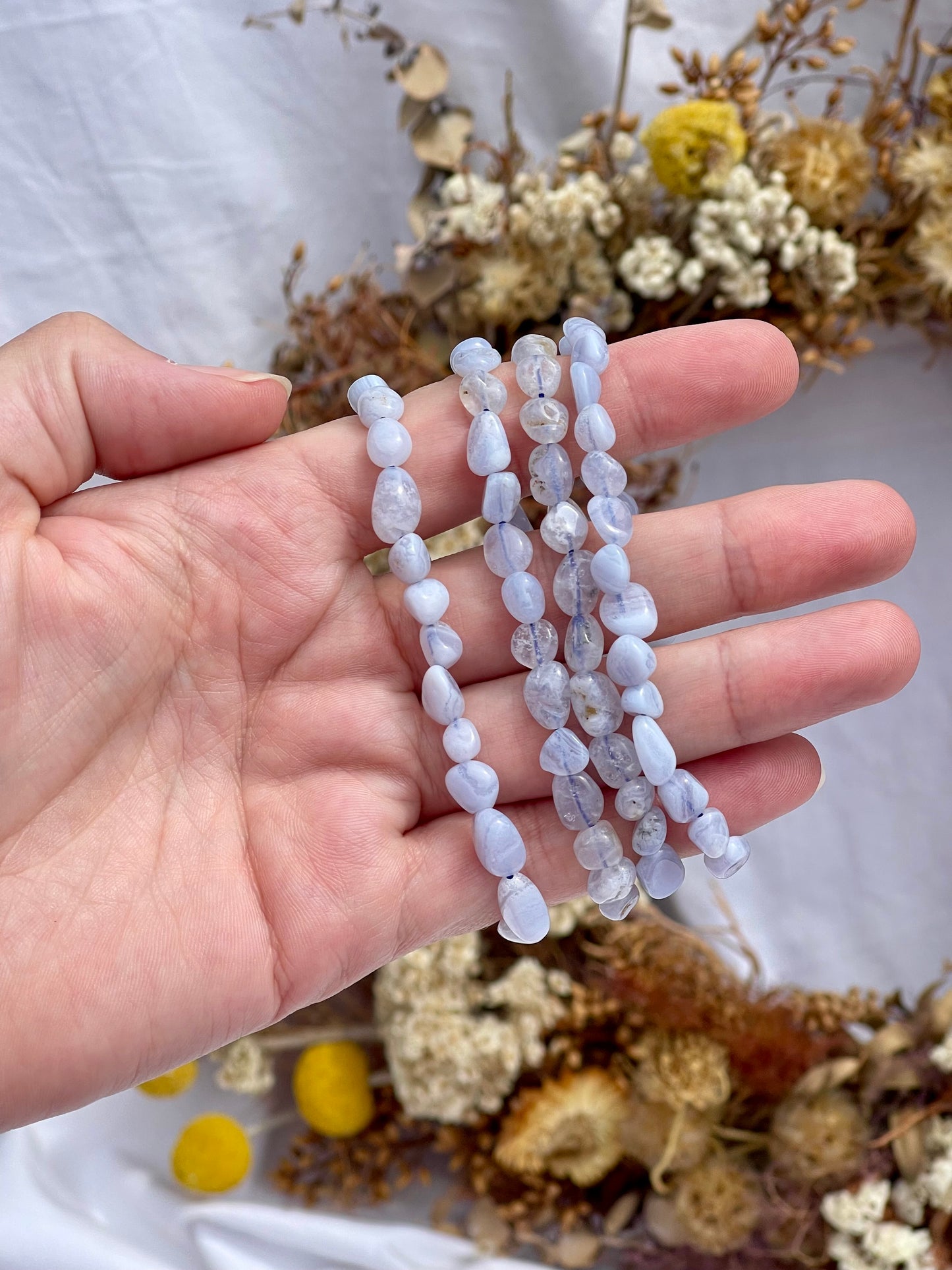 Blue Lace Agate Bracelet