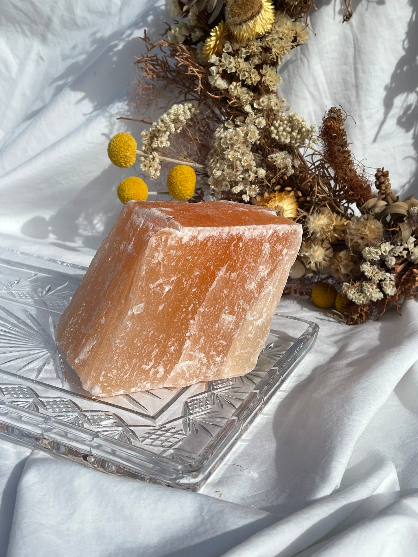 Orange Selenite Raw #2