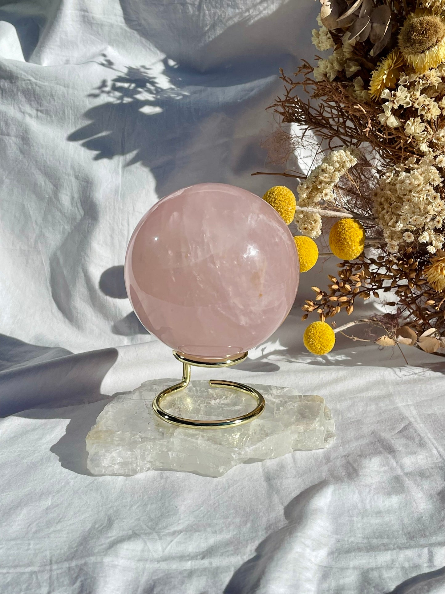 Rose Quartz Sphere