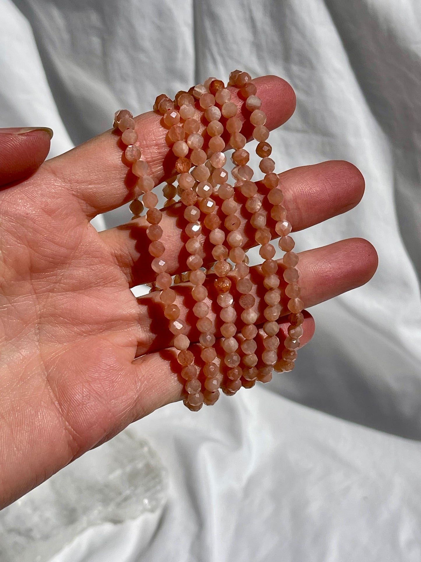 Sunstone Facet Bracelet