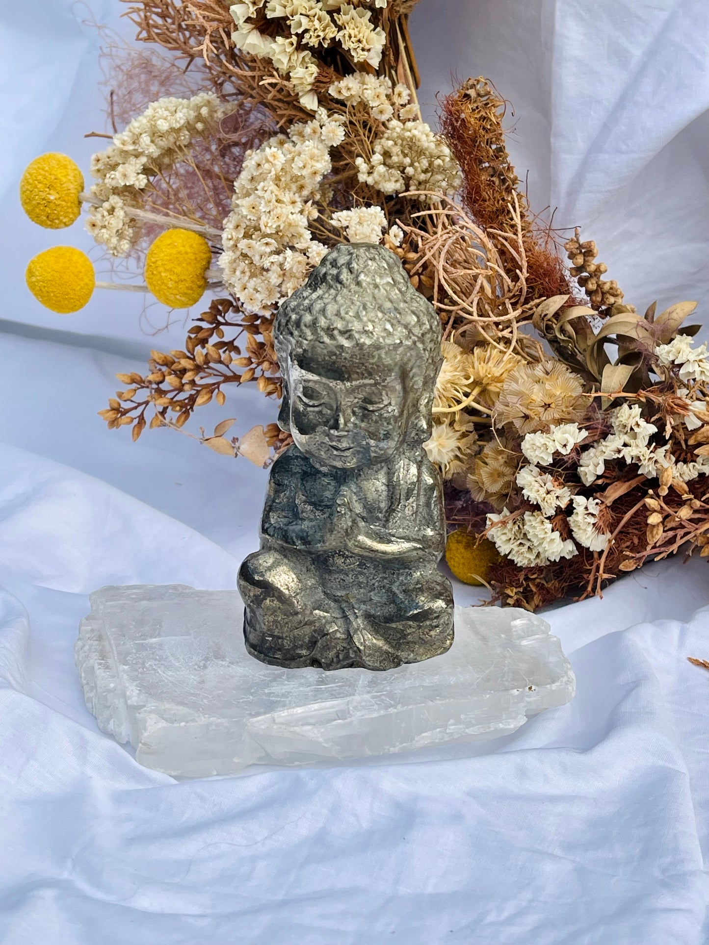 Pyrite Buddha