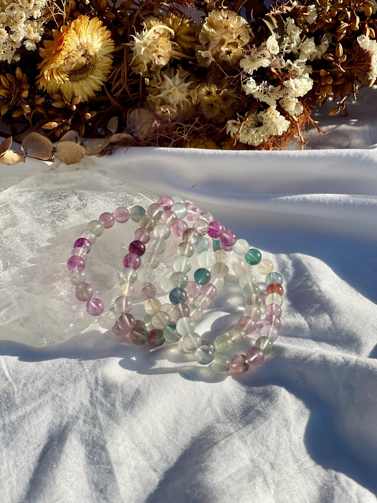 Pastel Fluorite Bracelet