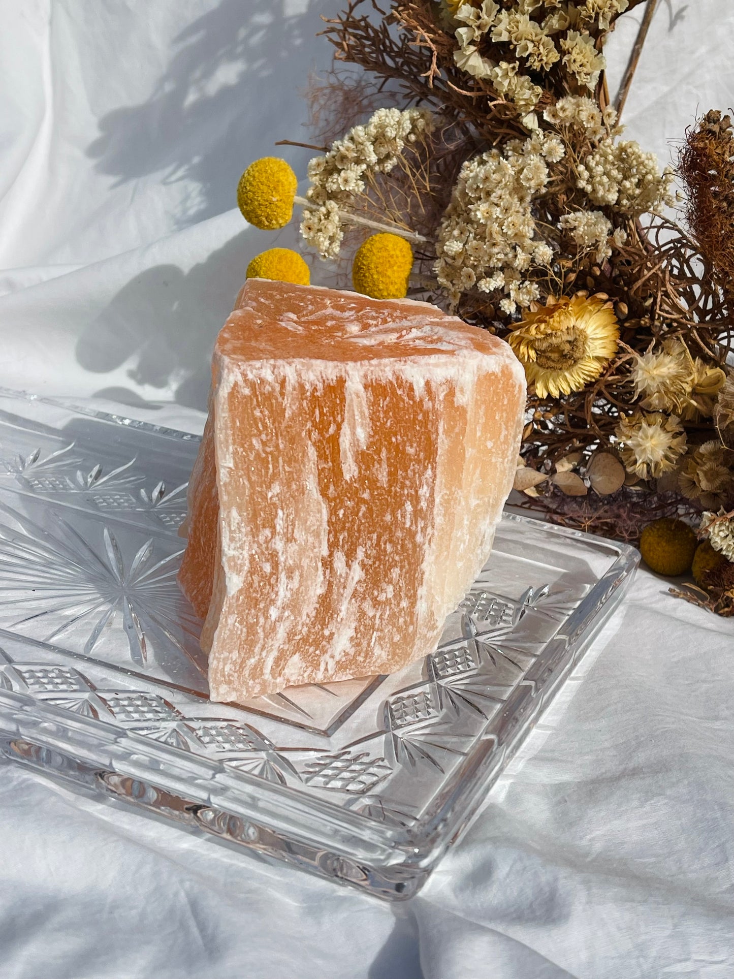 Orange Selenite Raw #1