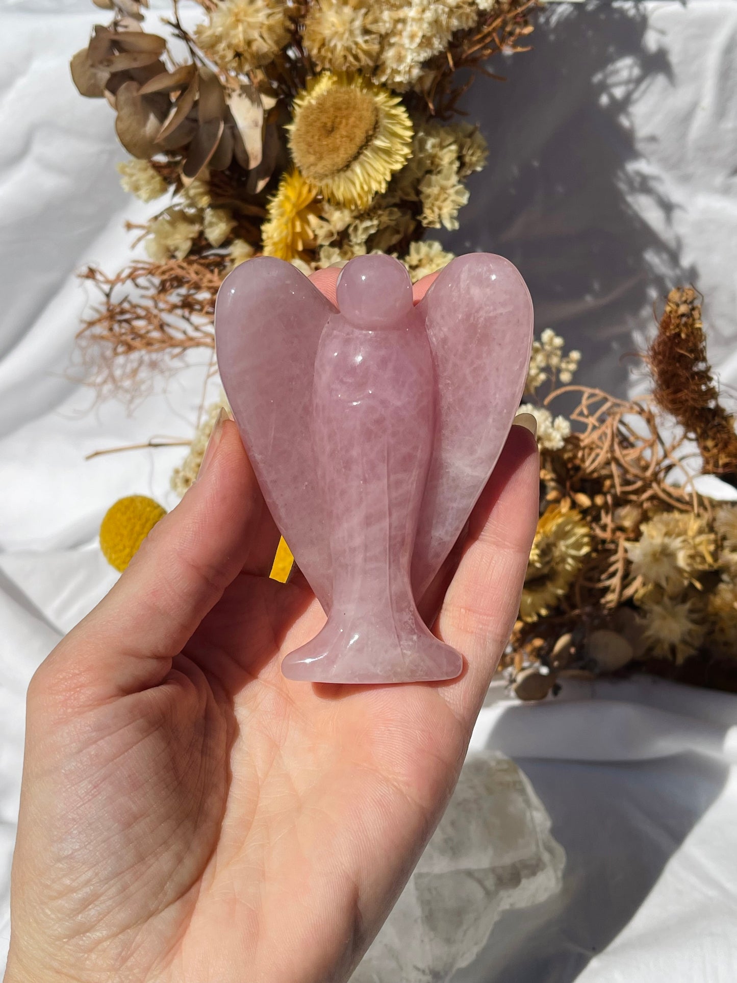 Rose Quartz Angel