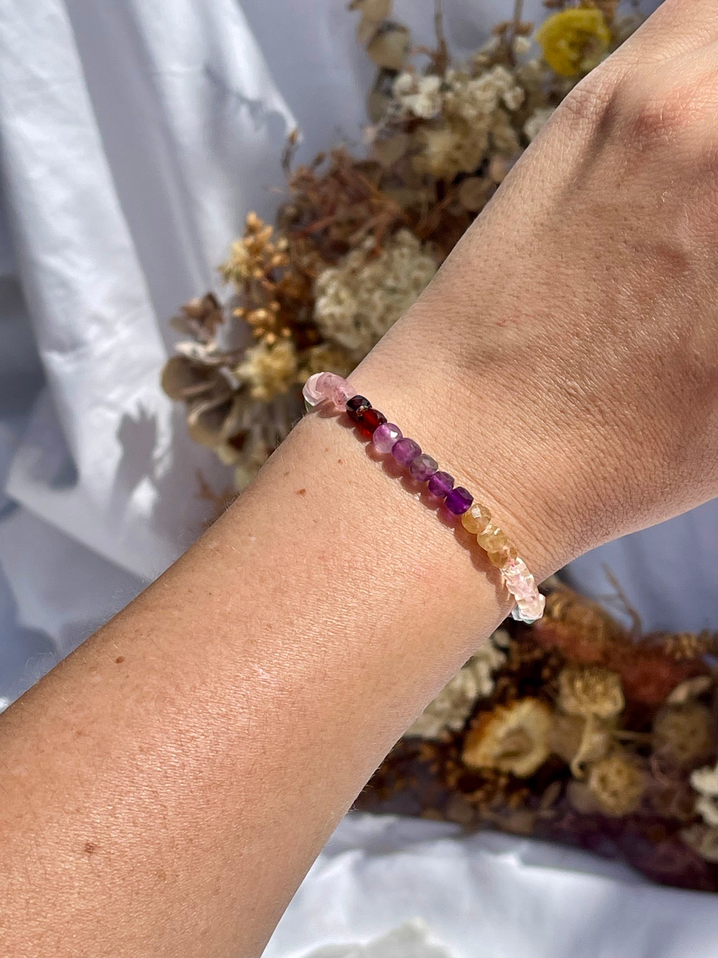 Mixed Facet Bracelet