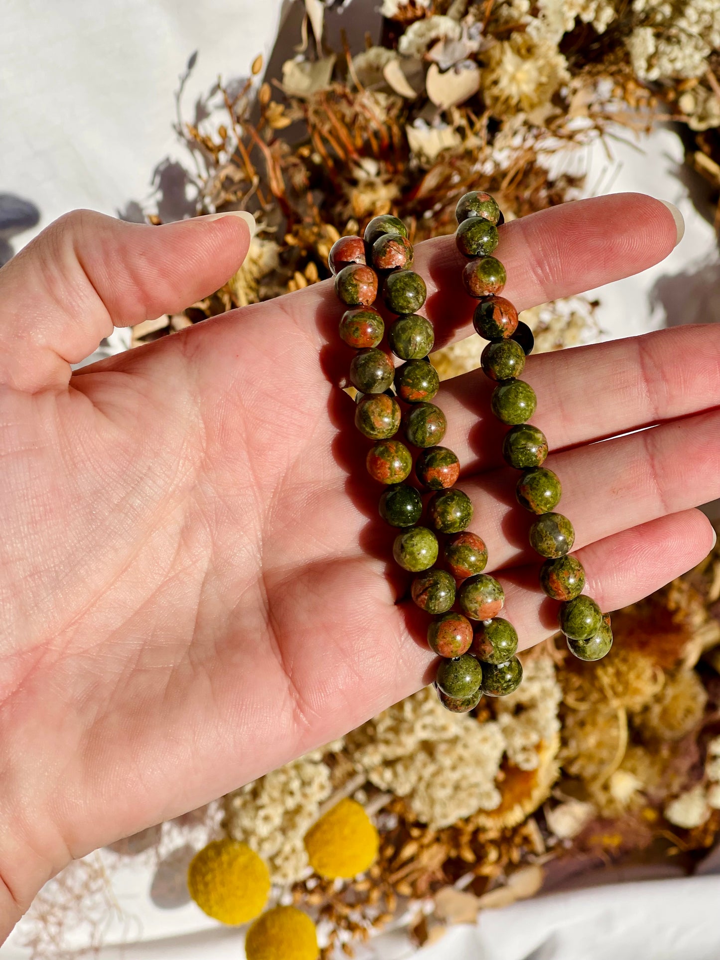 Unakite Bracelet