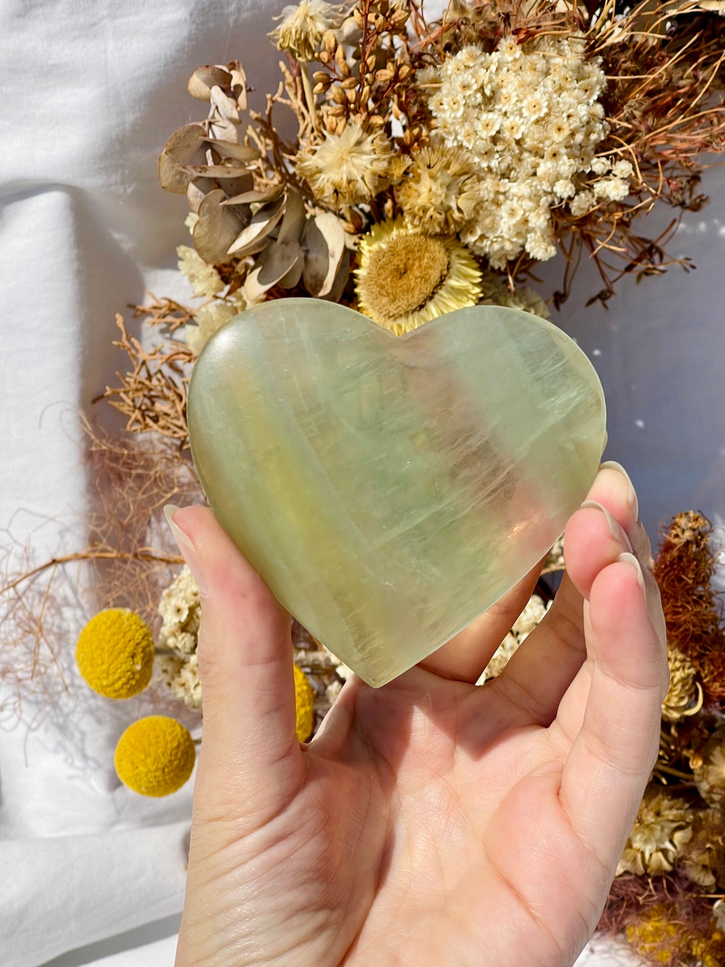 Candy Fluorite Heart #1
