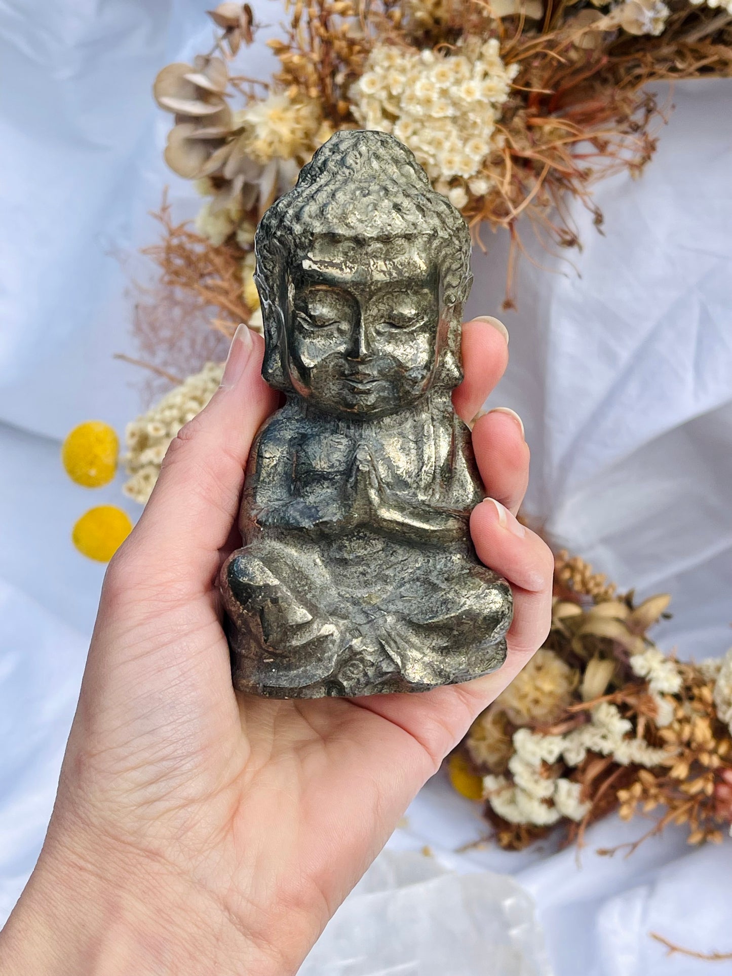 Pyrite Buddha