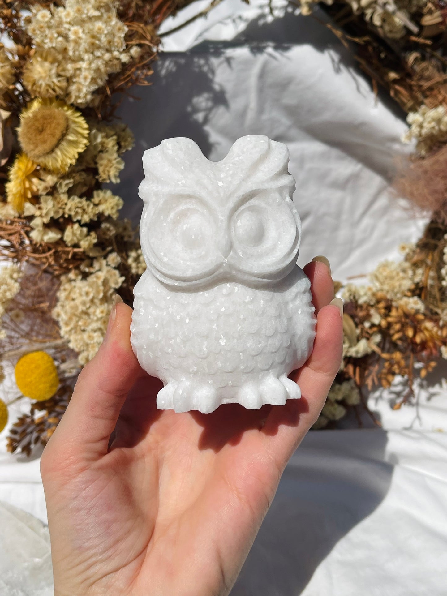 White Jade Owl