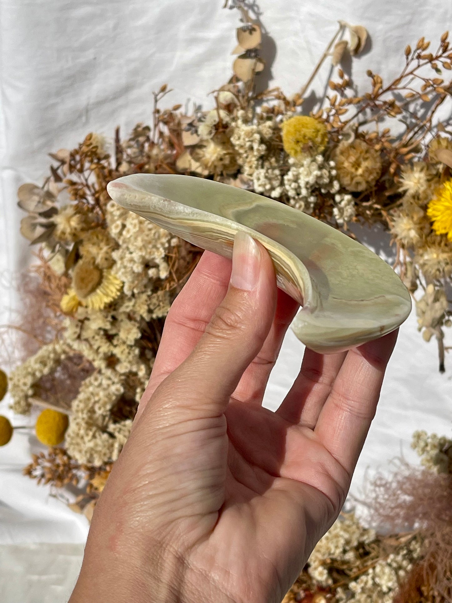 Afghanistan Jade Moon Dish #2