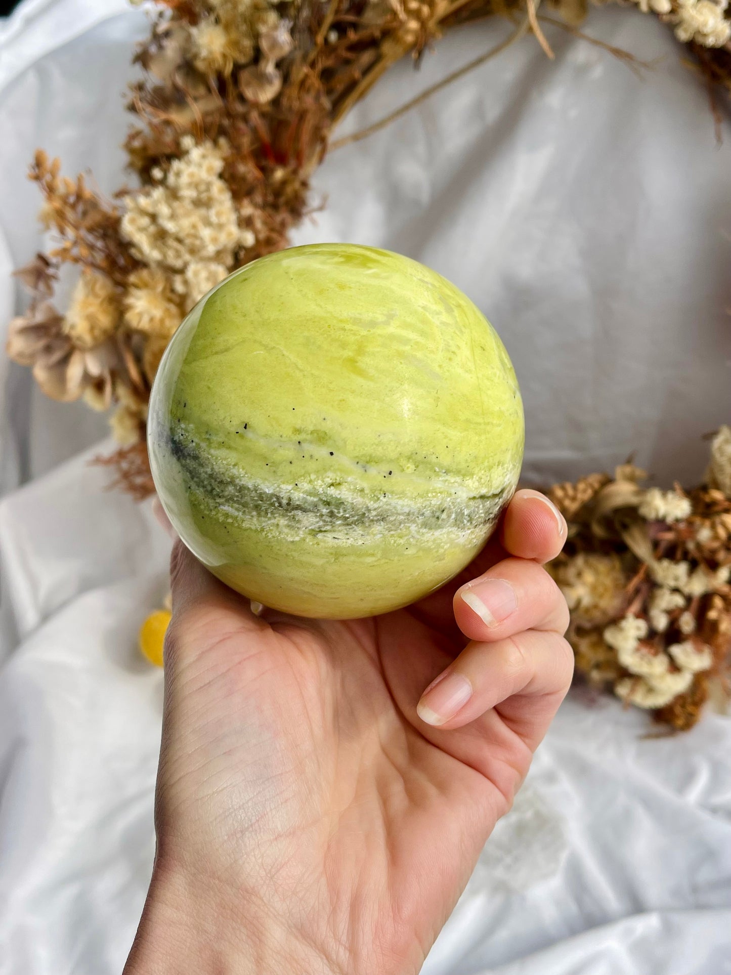 Green Jade Sphere