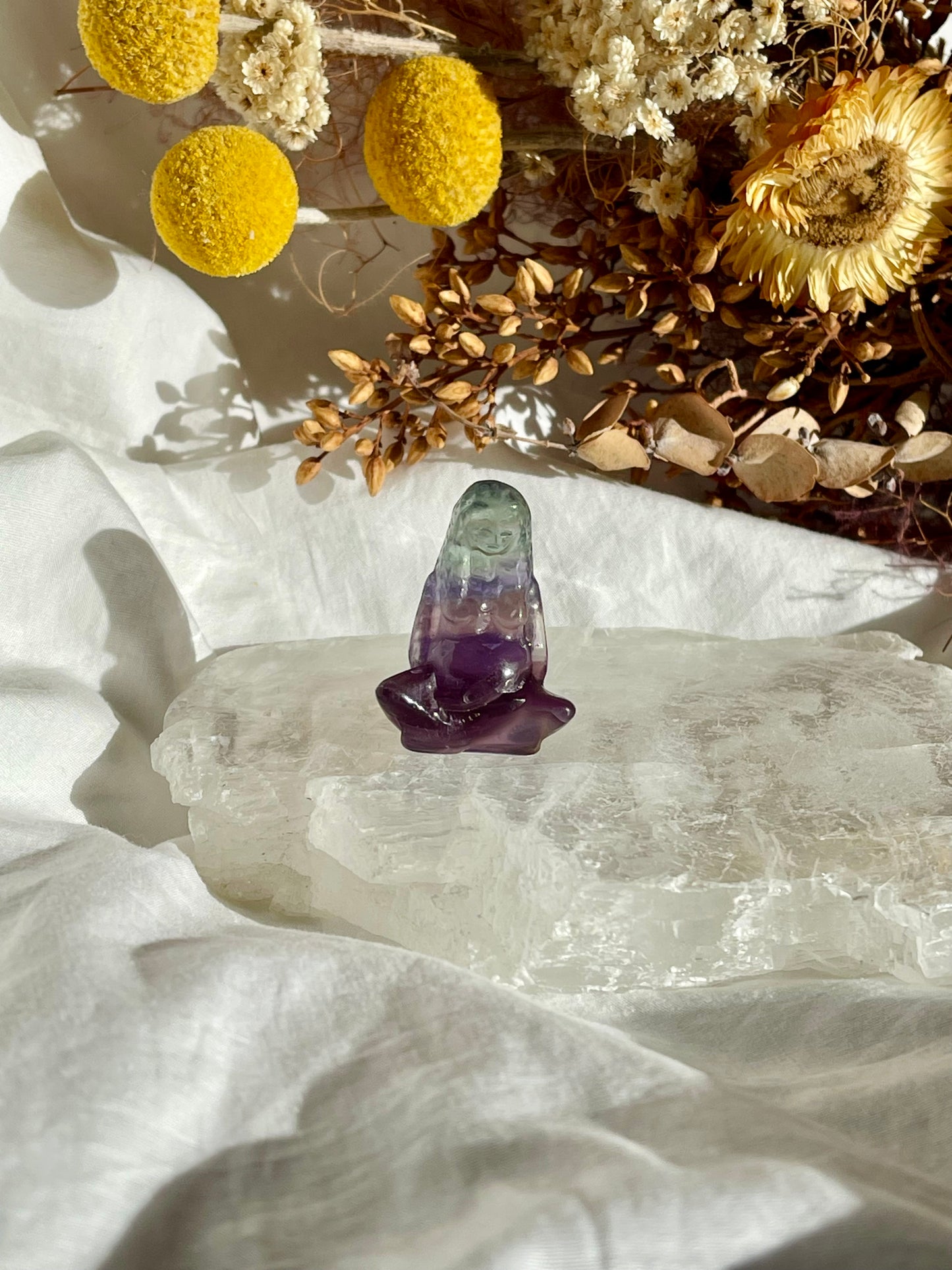 Fluorite Mother Earth Goddess #1