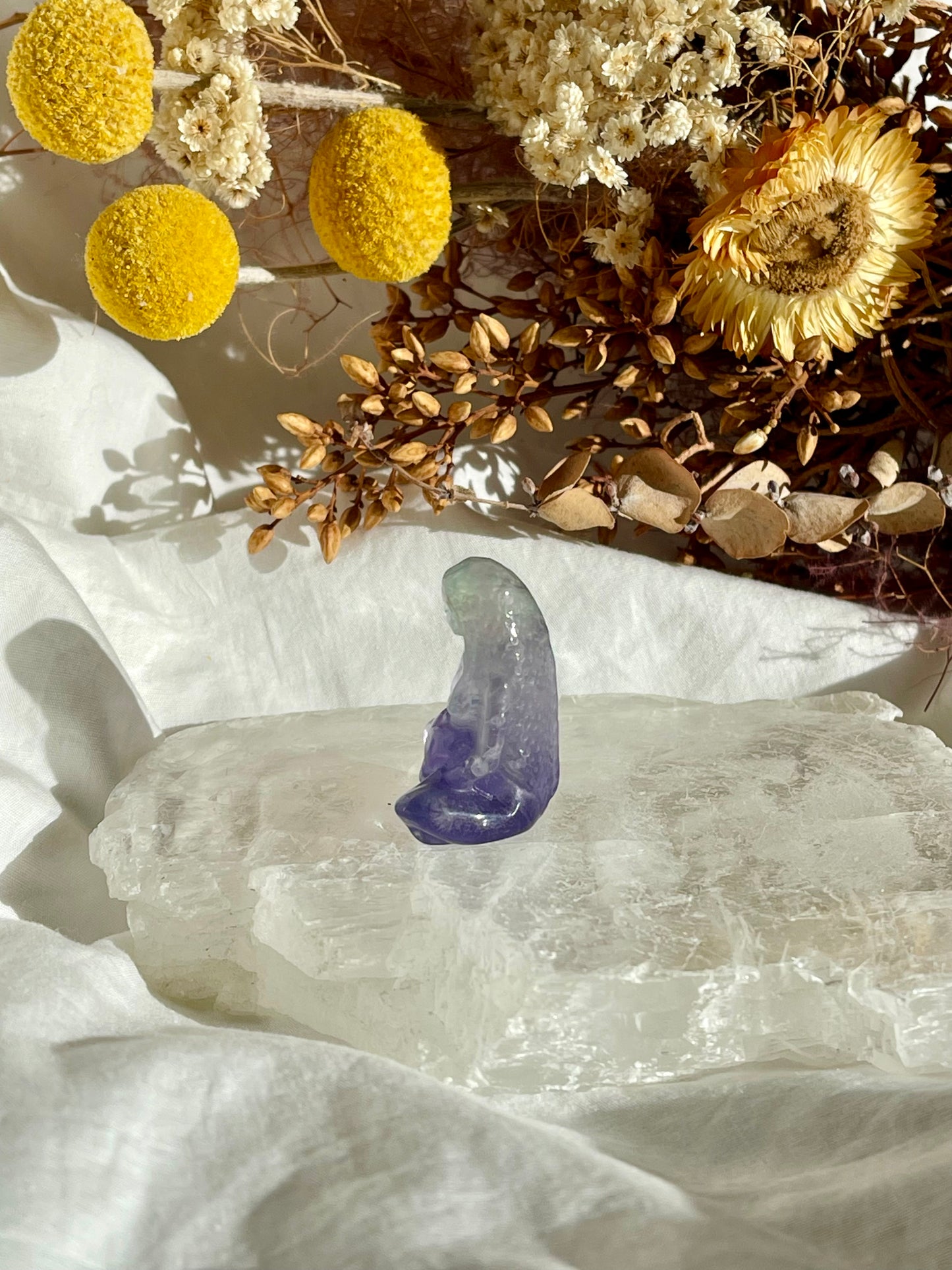 Fluorite Mother Earth Goddess #4