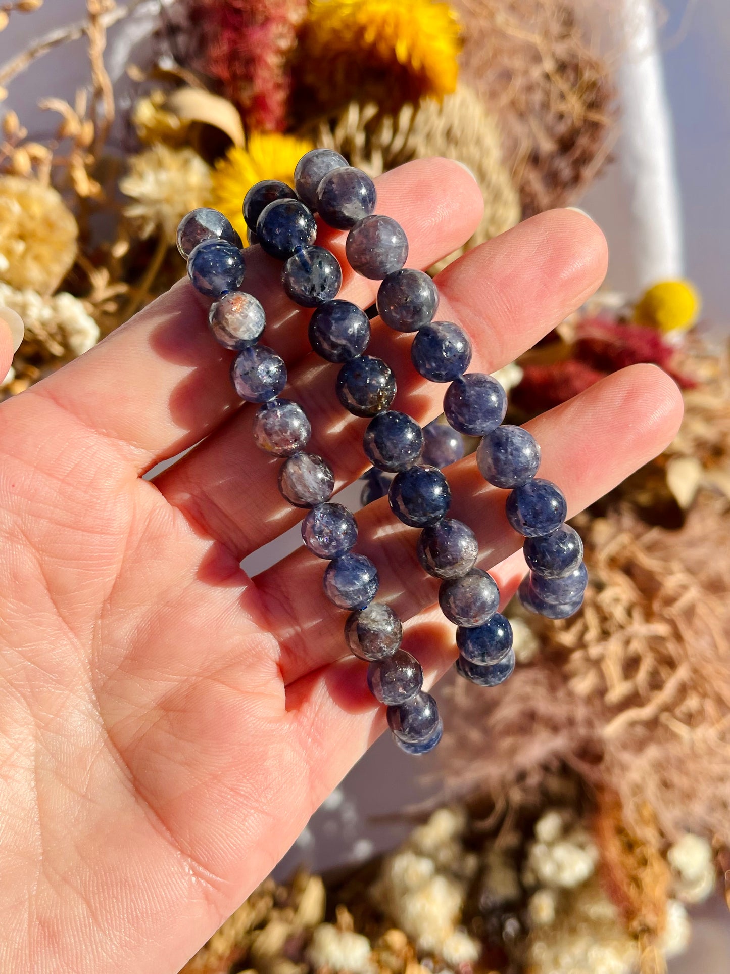 Iolite Bracelet | 8mm