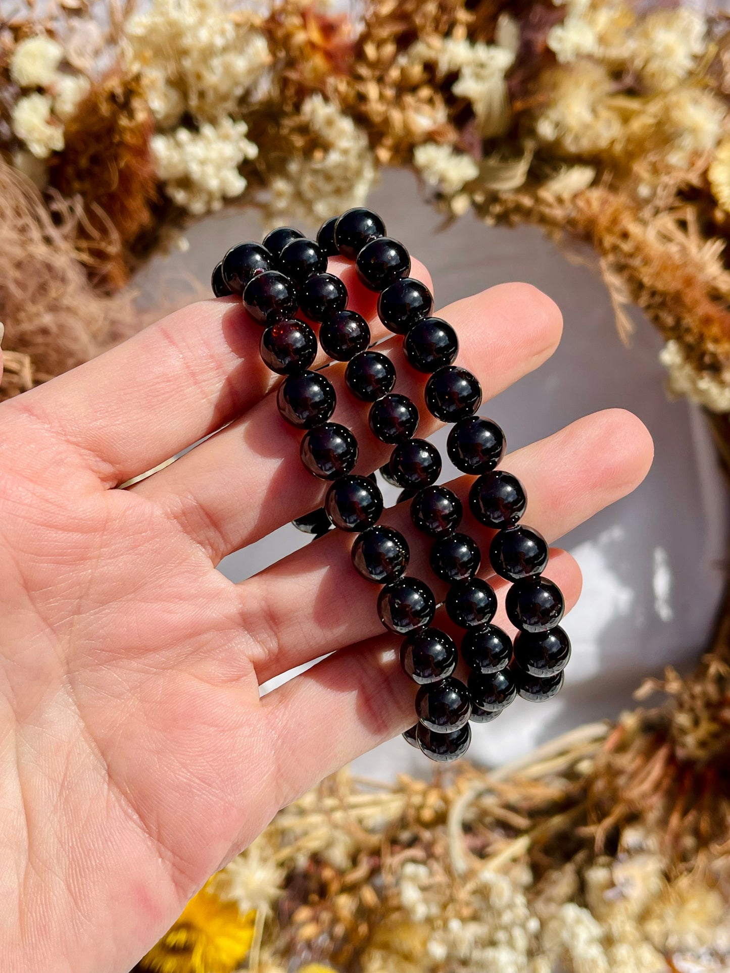 Garnet Bracelet | 8mm