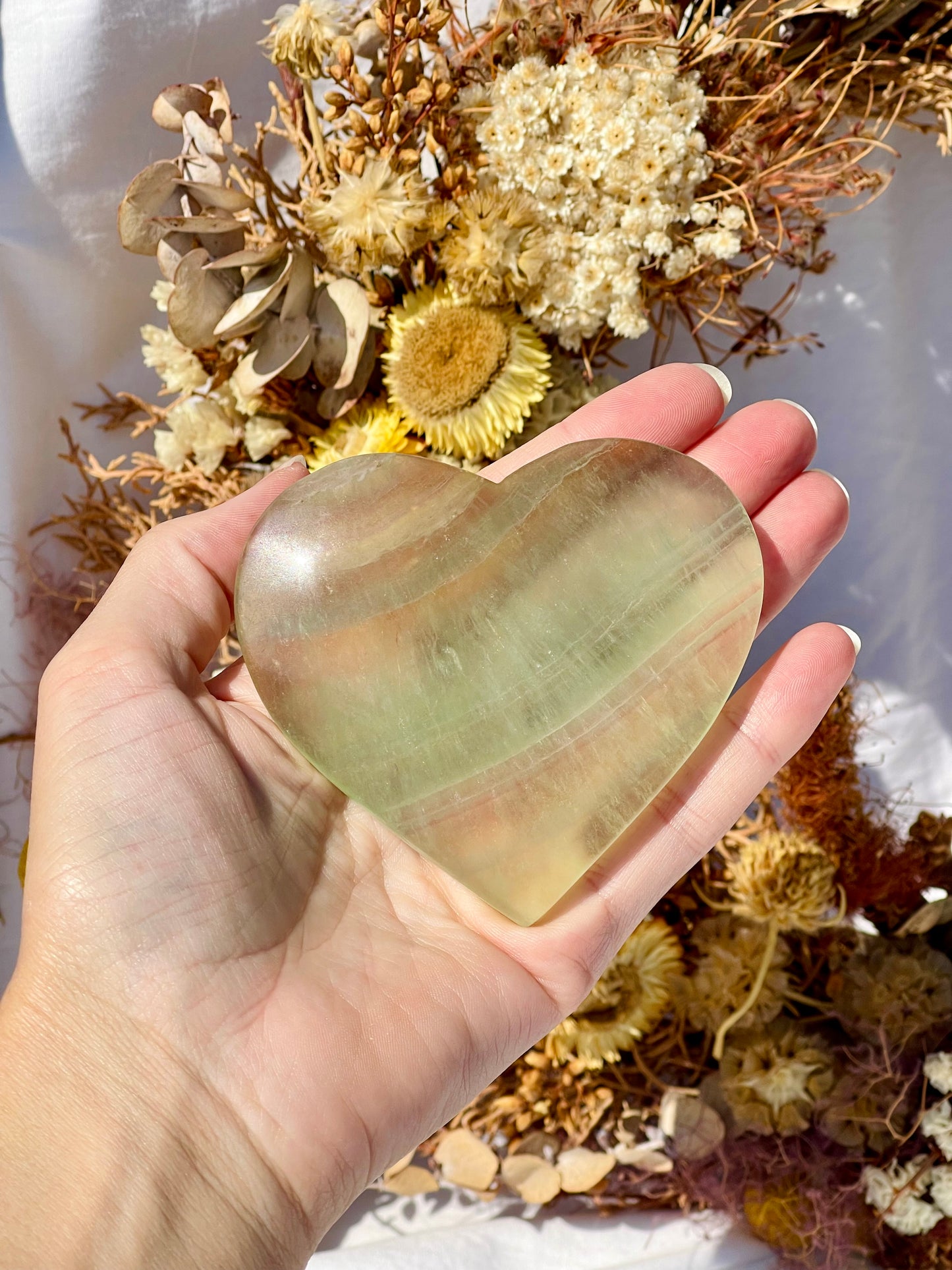 Candy Fluorite Heart #3