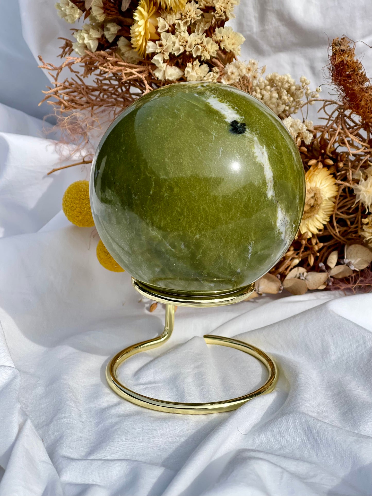 Green Jade Sphere