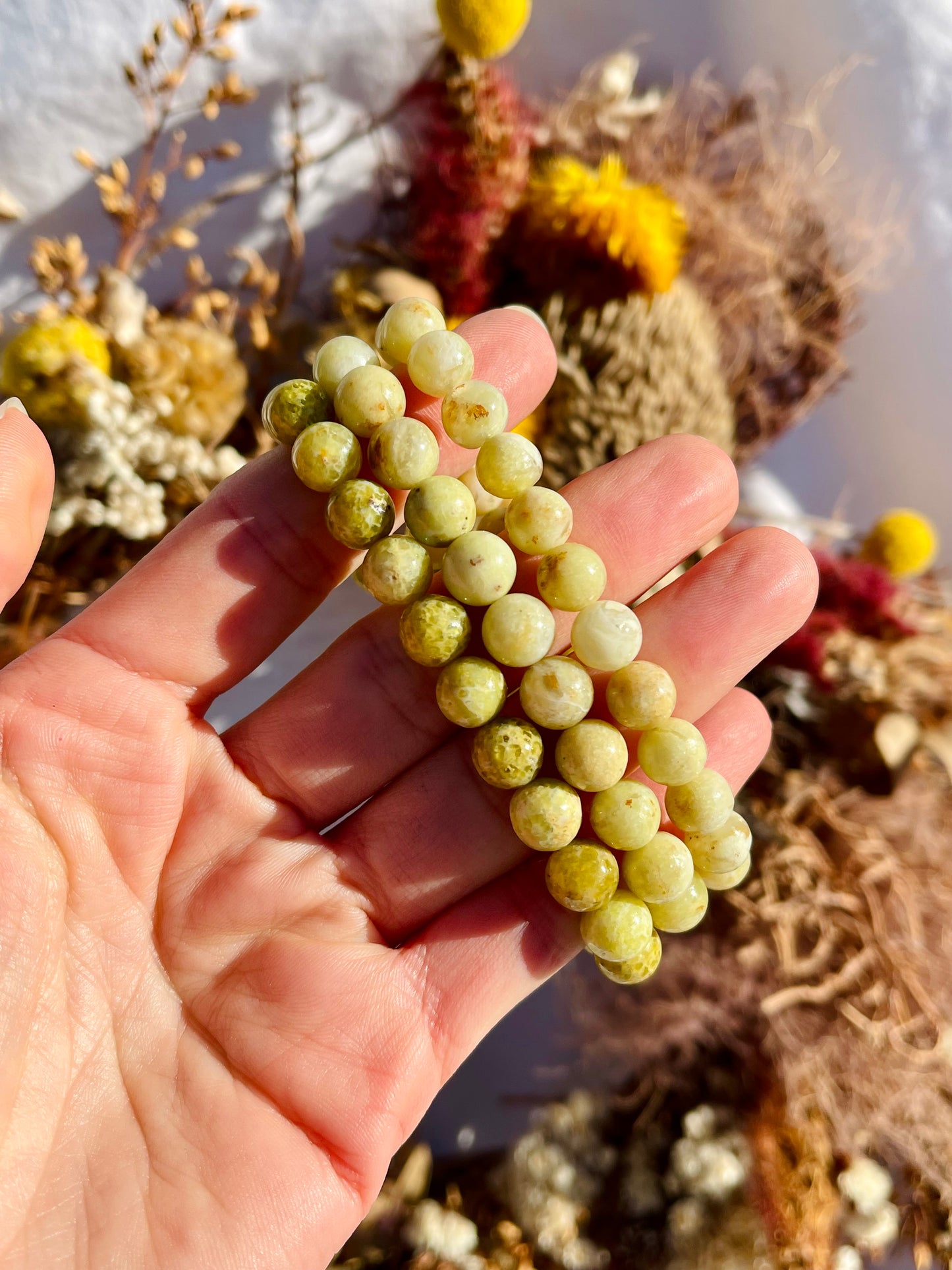 Green Opal Bracelet | 8mm