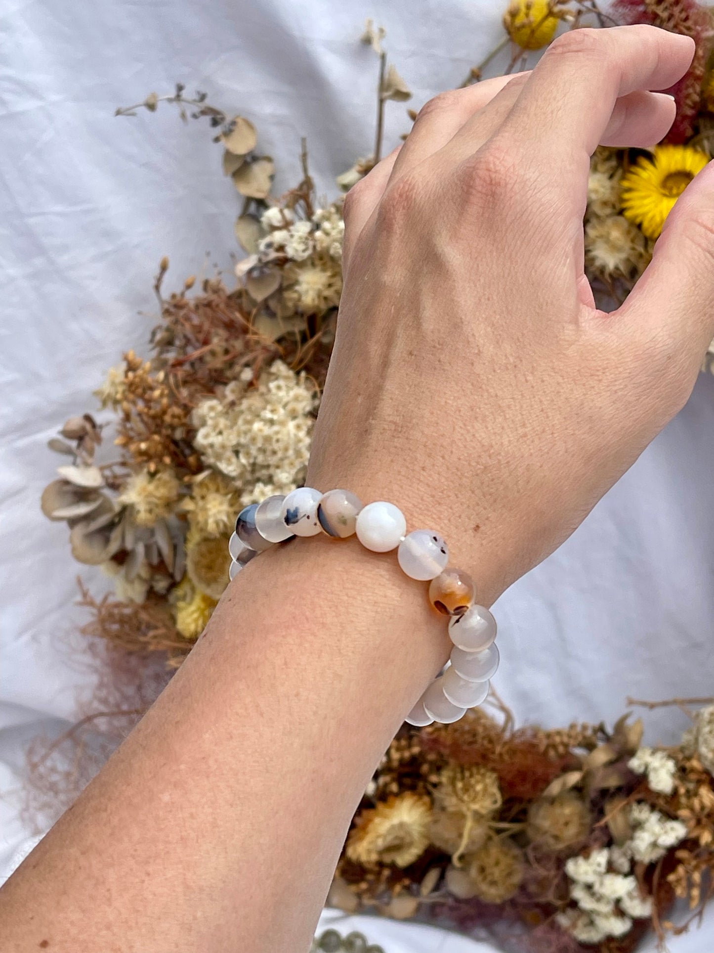 Aquatic Agate Bracelet