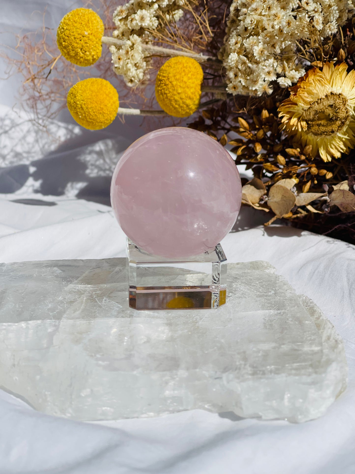 Rose Quartz Sphere