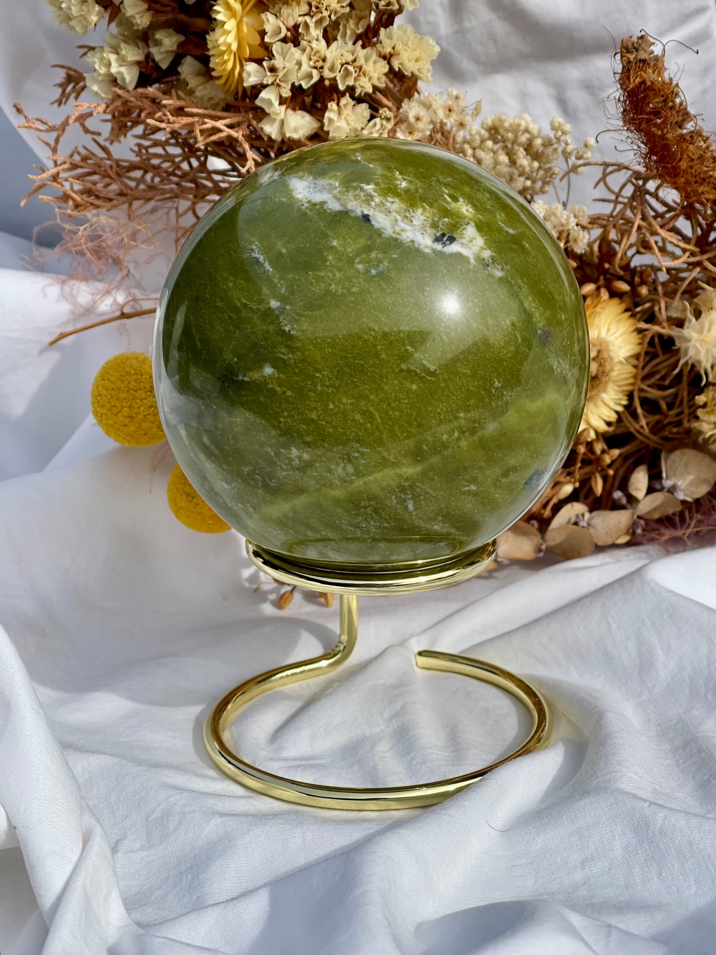Green Jade Sphere