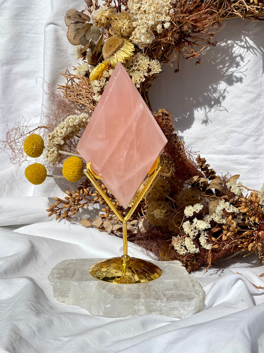 Rose Quartz Diamond #1