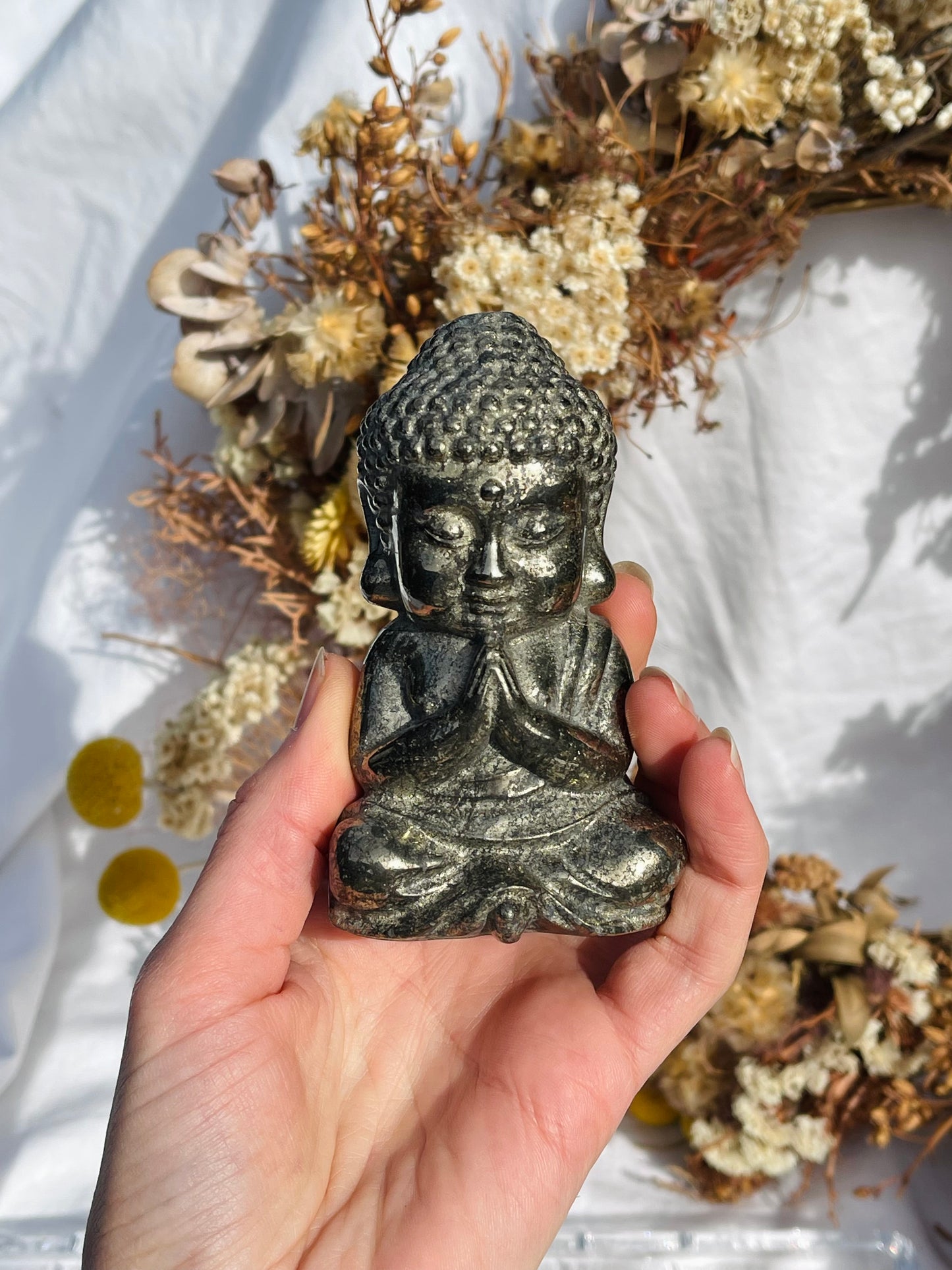 Pyrite Buddha