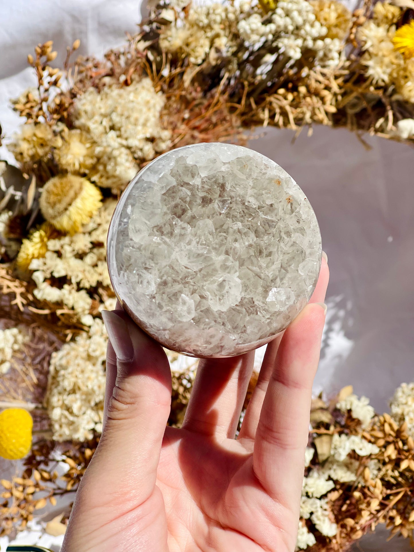 Druzy Agate Sphere #3