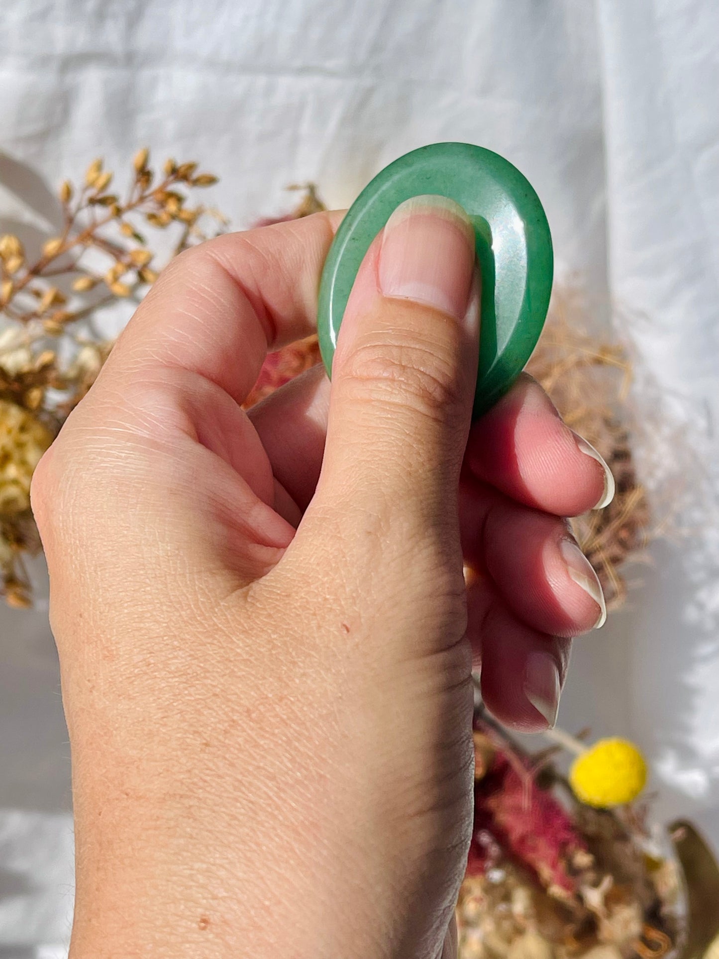 Green Aventurine Worry Stone