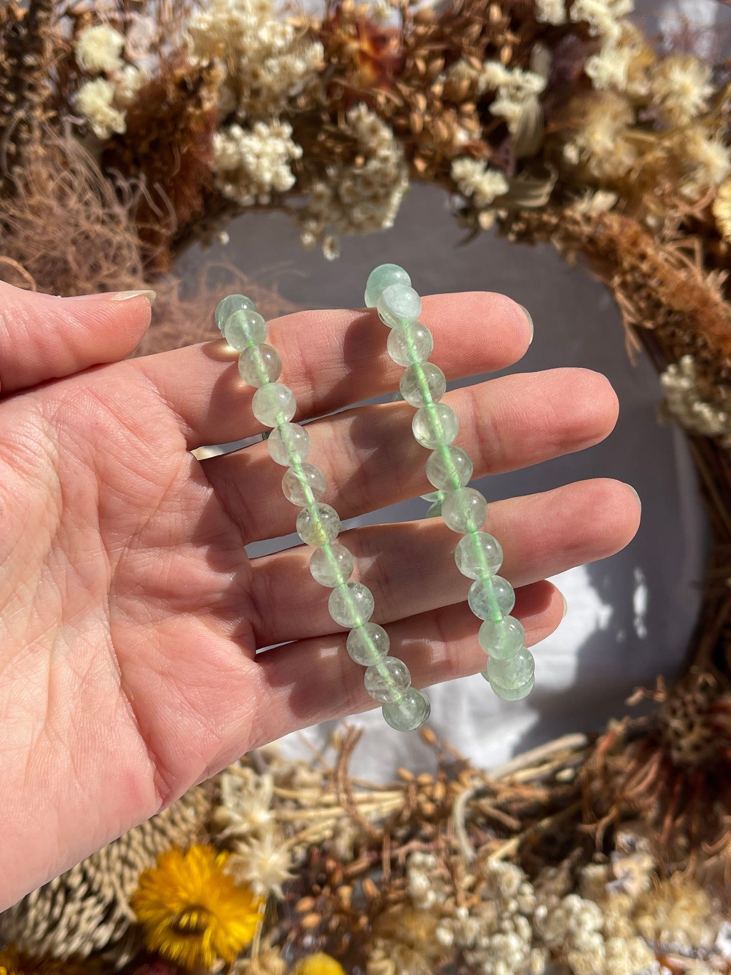 Green Fluorite Bracelet
