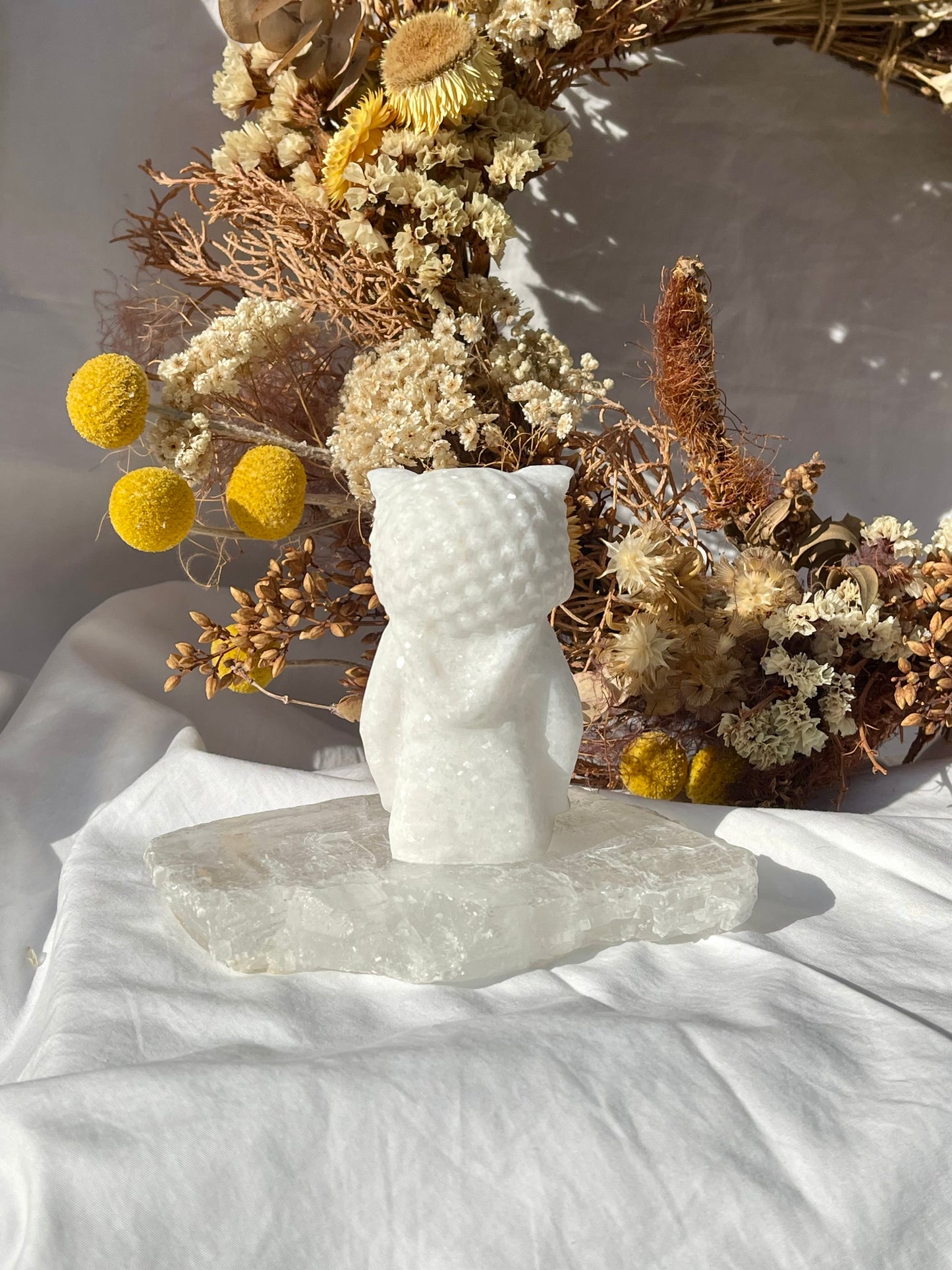White Jade Robed Owl